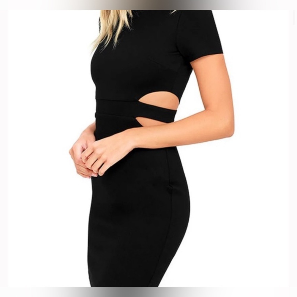 Lulu’s Feeling the Heat Cutout Bodycon Dress​